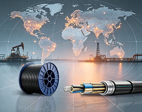 World map showing Dongsheng Cable global export markets